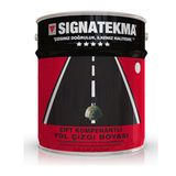 Signatekma MF 21 25 kg RAL 1023 Sarı Serme Çift Kompenantlı Yol Çizgi Boyası