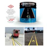 Signatekma RAL-9016 Hydral Su Bazlı 25 kg Beyaz Yol Çizgi Boyası