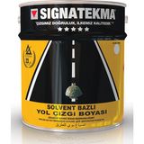 Signatekma Yol Çizgi Boyası ve Otopark Çizgi Boyası 25 KG - BEYAZ