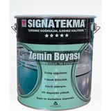 Signatekma Zemin Boyası 20 Kg - Mma Esaslı Akrilik Zemin Boyası - RAL 9017 - SİYAH