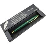 Signator® C400 Yeşil Gold Tükenmez Kalem | Isme Özel Kalem | Hediyelik Kalem