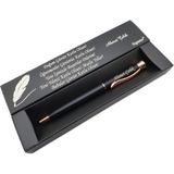 Signator® C405 Mat Siyah Rose Gold Tükenmez Kalem | Isme Özel Kalem | Hediyelik Kalem