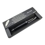 Signator® C407 Mat Siyah Krom Tükenmez Kalem | Isme Özel Kalem | Hediyelik Kalem
