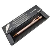 Signator C418 Mat Saten Rose Gold Tükenmez Kalem, İsme Özel Hediyelik Kalem