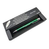 Signator® C434 Yeşil Krom Tükenmez Kalem | Isme Özel Kalem | Hediyelik Kalem