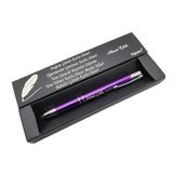 Signator® C441 Parlak Mor Krom Tükenmez Kalem | Isme Özel Kalem | Hediyelik Kalem