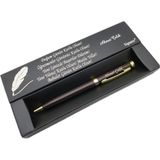 Signator® C443 Kahverengi Gold Tükenmez Kalem | Isme Özel Kalem | Hediyelik Kalem