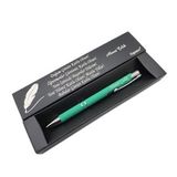 Signator® C471 Yeşil Krom Tükenmez Kalem | Isme Özel Kalem | Hediyelik Kalem