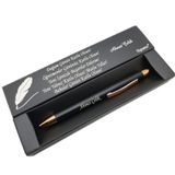 Signator C477 Mat Siyah Rose Gold Tükenmez Kalem, İsme Özel Hediyelik Kalem