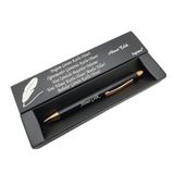 Signator® C477 Mat Siyah Rose Gold Tükenmez Kalem | Isme Özel Kalem | Hediyelik Kalem