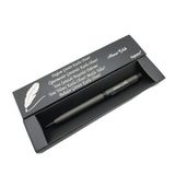 Signator® C486 Mat Füme Siyah Tükenmez Kalem İsme Özel Kalem Hediyelik Kalem