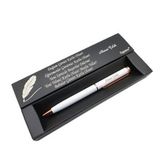 Signator® C488 Beyaz & Rose Gold Tükenmez Kalem | Isme Özel Kalem | Hediyelik Kalem