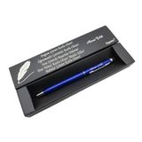 Signator® C501 Slim Mavi Krom Tükenmez Kalem | Isme Özel Kalem | Hediyelik Kalem
