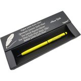 Signator® C511 Slim Siyah Sarı Tükenmez Kalem | Isme Özel Kalem | Hediyelik Kalem