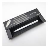 Signator® C521 Slim Beyaz Tükenmez Kalem | Isme Özel Kalem | Hediyelik Kalem