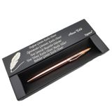 Signator C526 Slim Rose Gold Tükenmez Kalem, İsme Özel Hediyelik Kalem