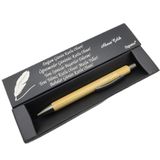 Signator C539 Tükenmez Kalem, İsme Özel, Bambu Gövde, Hediyelik Kalem