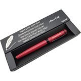 Signator® C564 Mat Kırmızı Roller Kalem | Isme Özel Kalem | Hediyelik Kalem