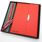 Signator Codex N206 Kişiye Özel Defterli Set, Kırmızı, Kalem + Defter + Çakı
