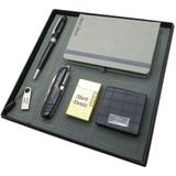 Signator Felsina Kartvizitlik, İsme Özel Hediyelik Set, Kalem, Not Defteri, Çakmak, Fonksiyonlu Çakı, USB Bellek, El Aynası, Karışık Renk