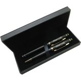 Signator® M440 Mat Siyah Altın Kalem Seti - Roller Kalem + Tükenmez Kalem | Isme Özel Kalem | Hediyelik Kalem
