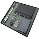 Signator Noctua Kartvizitlik, Kişiye Özel Set, 32 GB USB Bellek, Titanyum Anahtarlık, Çok Fonksiyonlu Çakı, Not Defteri, Kalem, Siyah
