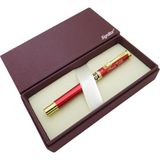 Signator® ST183 Crocodile Kırmızı Gold Metal Roller Kalem | Isme Özel Kalem