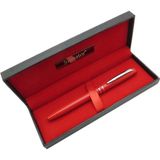 Signator® T527 Kırmızı Krom Roller Kalem | Isme Özel Kalem | Hediyelik Kalem
