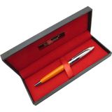 Signator® T528 Turuncu Krom Tükenmez Kalem İsme Özel Kalem Hediyelik Kalem