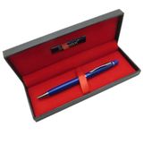 Signator T582 Mavi Krom Tükenmez Kalem, İsme Özel Gravür, Hediyelik Kutu