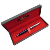 Signator T583 Mavi Krom Tükenmez Kalem, İsme Özel Gravür, Hediyelik Kutu