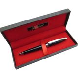 Signator® T601 Siyah Krom Tükenmez Kalem İsme Özel Kalem Hediyelik Kalem