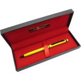 Signator® T614 Sarı Tükenmez Kalem İsme Özel Kalem Hediyelik Kalem