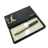 Signator® T656 Atatürk Silüeti ve İmzası Kabartmalı Tükenmez Kalem İsme Özel Kalem Hediyelik Kalem