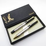 Signator® T657 Atatürk Silüeti ve İmzası Kabartmalı Kalem Seti İsme Özel Kalem Hediyelik Kalem