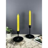 Signature Collection – Kokulu Şamdan Mumu 4 Adet - LEMON