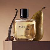 Signature Man Edt Sıcak Vanilya Armut ve Hindistan Cevizi Notalı Çağdaş ve Erkeksi Parfüm