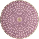 Signum Rose Porselen Ekmek Tabağı - Pembe - Standart