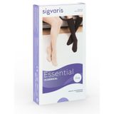Sigvaris Essential Classical Topfine Select Diz Altı Varis Çorabı TEN RENGİ CCL2 L +Plus Açık Short (Kısa) siyah