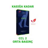 Sigvaris Magic Diz Üstü Kasığa Kadar Varis Çorabı Mg-2 Orta Basınç (475625869) ten-rengi
