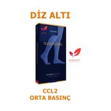 Sigvaris Traditional 503 Diz Altı Varis Çorabı Ccl2 Orta Basınç Ten Rengi CCL2 XS Açık Normal ten-rengi