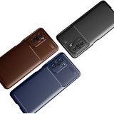SiHako Newface Poco F3 Kılıf Auto Focus Karbon Kapak - Kahverengi - 001-Renkli