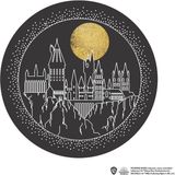 Sihir Dükkanı Hogwarts Christmas Ahşap Bardak Altlığı