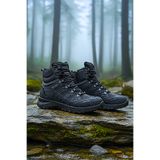 SİHİRLİ AYAKKABI +9 CM Boy Uzatan Gizli Topuk Siyah Füme Su Geçirmez Erkek Trekking Bot