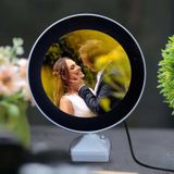 Sihirli Ayna Dekoratif Fotoğraf Çerçevesi Led Işıklı