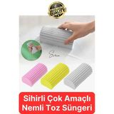 Sihirli Çok Amaçlı Nemli Silgi Toz Süngeri Mutfak Banyo Ev Araba Oto Temizlik Tekrar Kullanılabilir