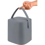Sihirli Çöp Tezgah Üstü Mutfak Çöp Kovası, Bas Bırak Kapaklı, İç Kovalı, Tutma Saplı, (Antrasit, 4 Litre)