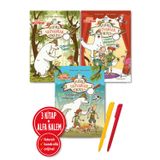 Sihirli Hayvanlar Okulu 3 Kitap Margit Auer (Yeşil Yapışkanlı Mektup + Opera Biletleri + Çalınan Tablo)