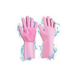Sihirli Isıya Dayanıklı Silikon Çok Amaçlı Bulaşık Eldiven Fırçası Magic Gloves - Renkli