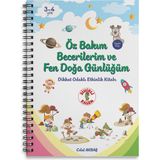 Sihirli Kalem Öz Bakım Becerilerim ( 3-4 Yaş Çocuklar Için) - Dikkat Odaklı Etkinlik Kitabı - Celal Akbaş